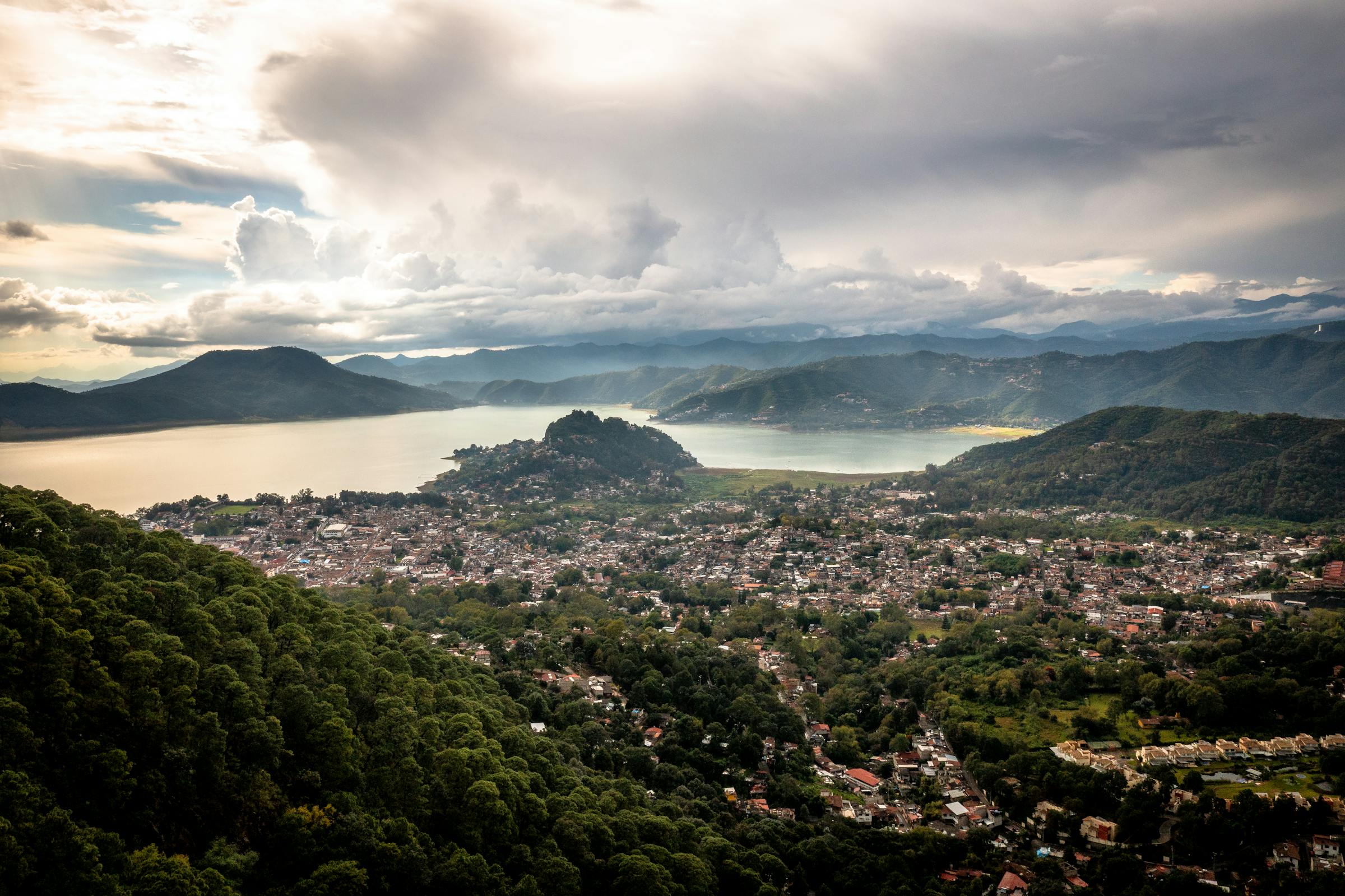 Valle de Bravo desde arriba
